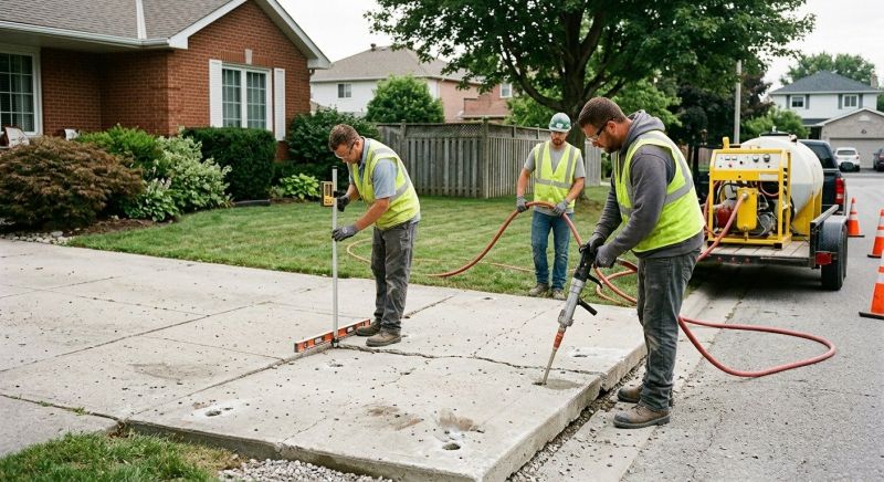 Concrete Leveling in Corpus Christi, TX
