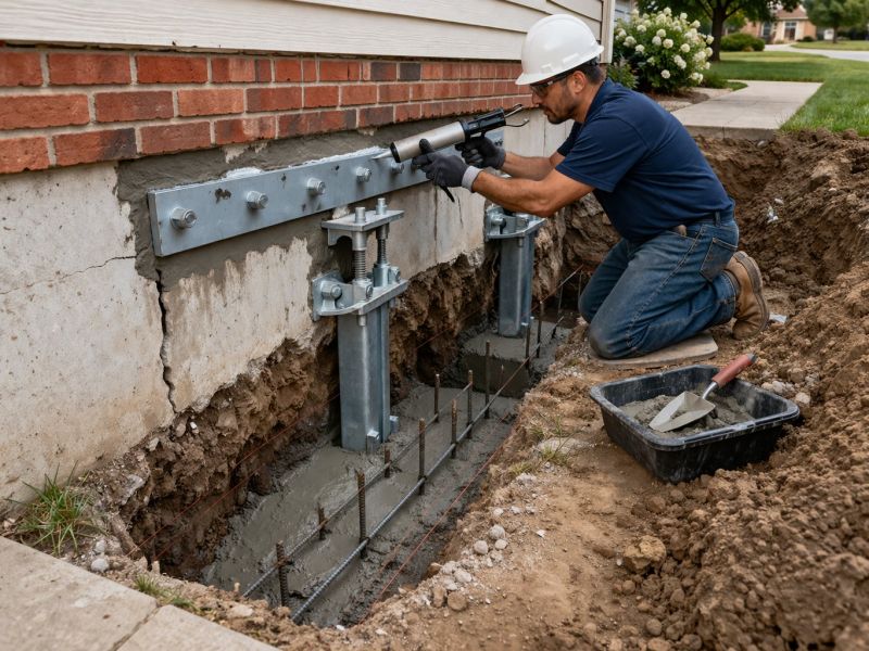 Exterior Foundation Repair in Fort Collins, CO