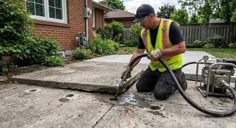 Patio Mudjacking in Miami Dade County, FL