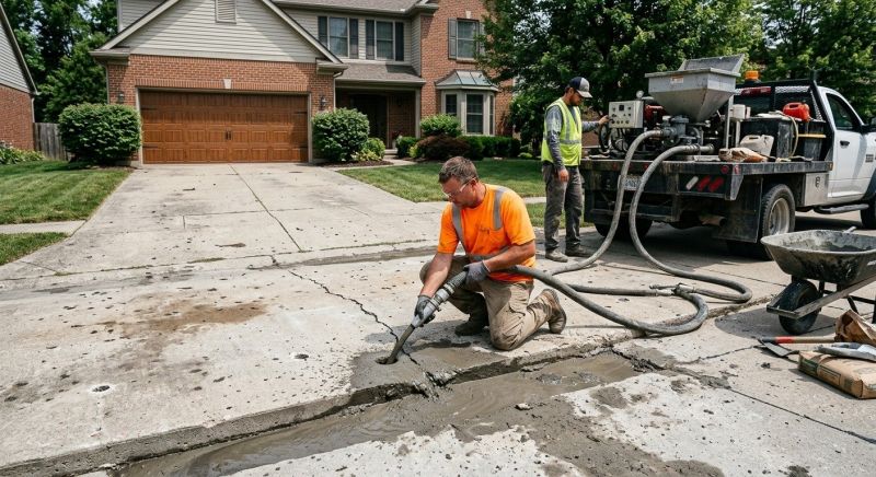 Pavement Leveling in Des Moines, IA