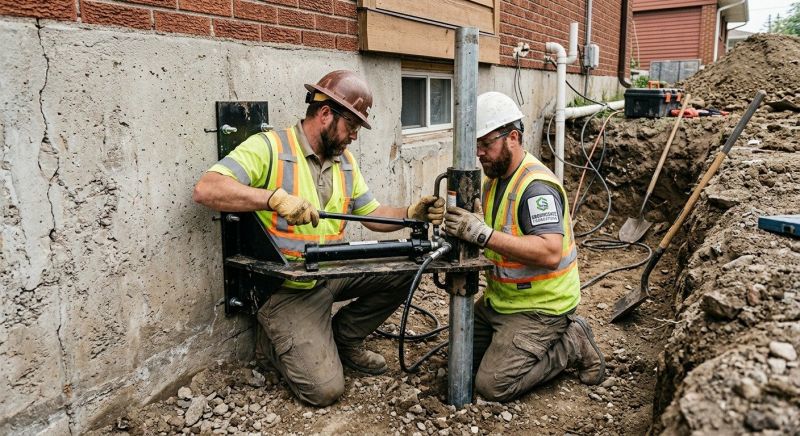 Settling Foundation Service in Columbus, OH