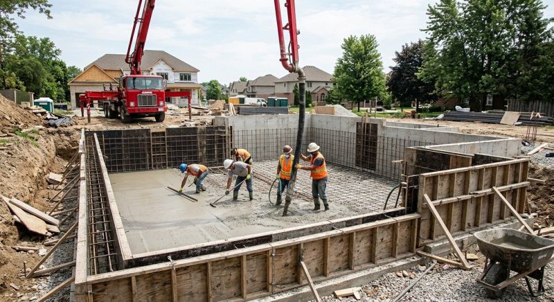Basement Concrete Installation in Columbus, OH