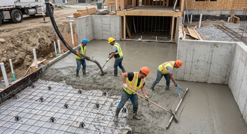Basement Concrete Pouring in Columbus, OH