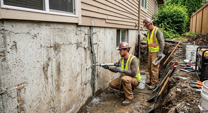 Basement Crack Repair in Sarasota, FL