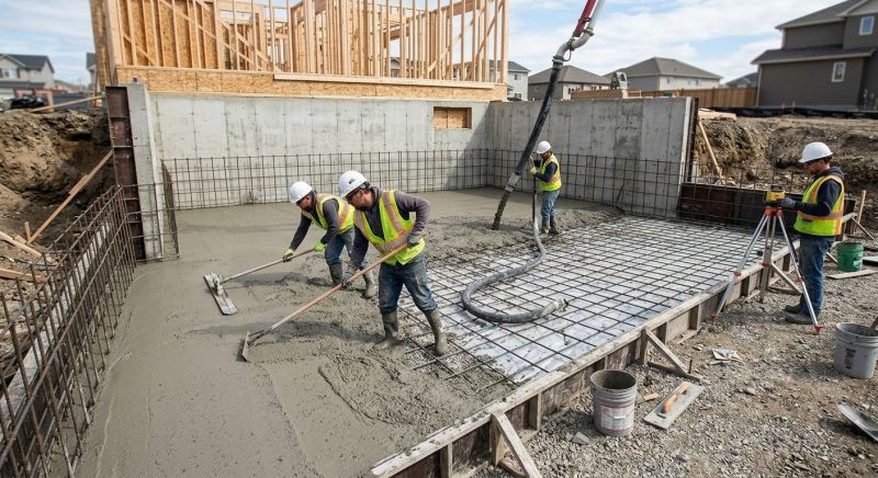 Basement Slab Installation in Greenville, SC