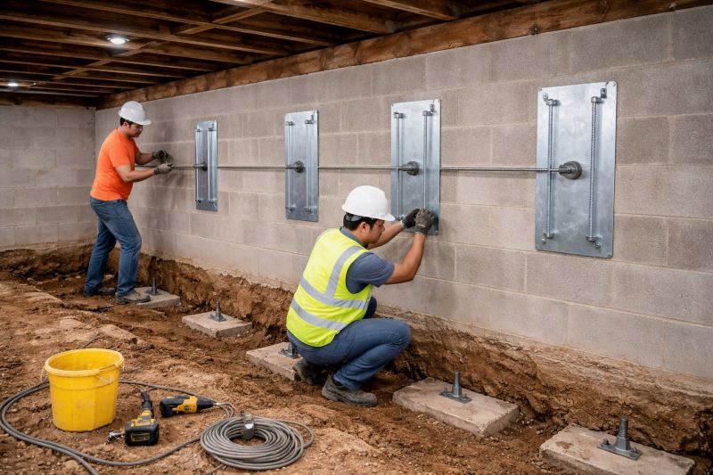Basement Stabilization in Fort Collins, CO