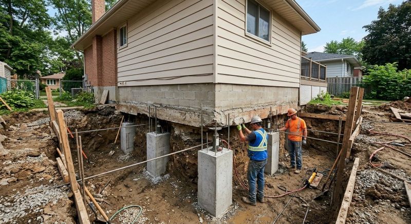 Basement Underpinning in Columbus, OH