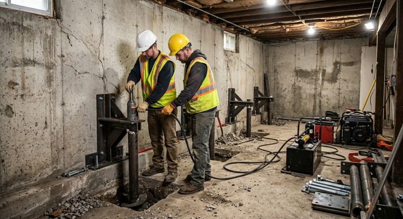 Basement Underpinning in Sarasota, FL