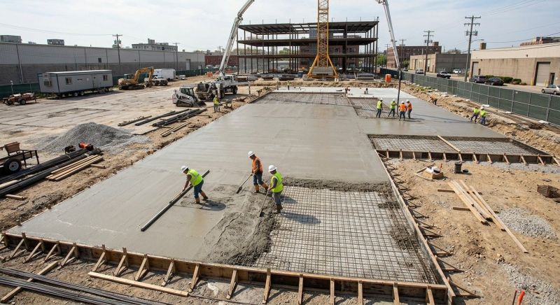 Commercial Slab Construction in Sarasota, FL