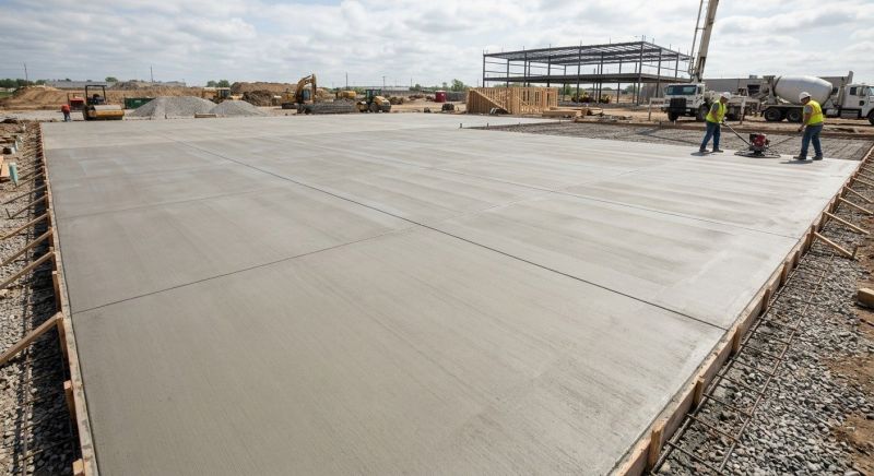 Commercial Slab Installation in Columbus, OH