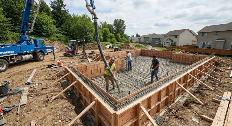 Concrete Foundation Installation in Columbus, OH