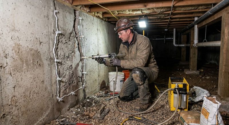 Concrete Foundation Repair in Columbus, OH