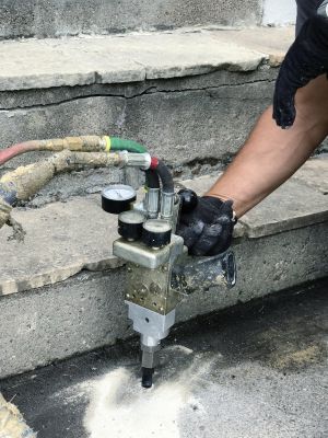 Concrete Patio Raising in Tampa, FL