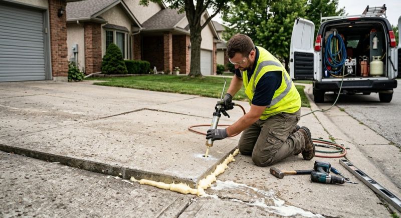 Concrete Poly Jacking in Columbus, OH