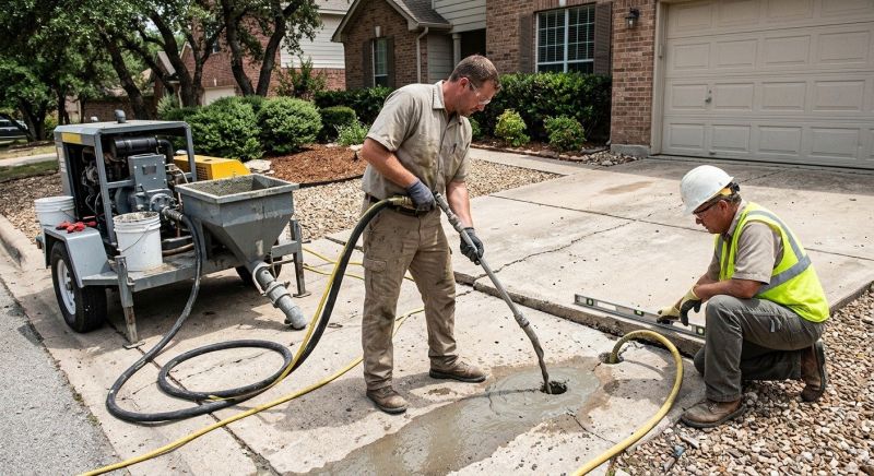 Concrete Slab Jacking in Corpus Christi, TX