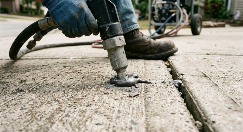 Concrete Slab Jacking in Columbus, OH