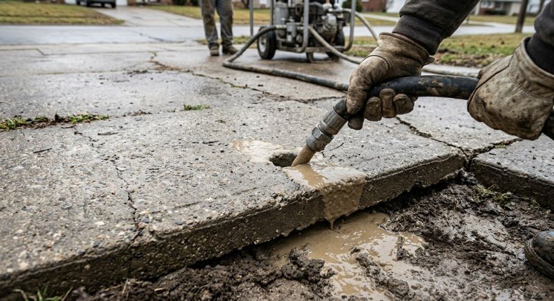 Driveway Raising in West Des Moines, IA