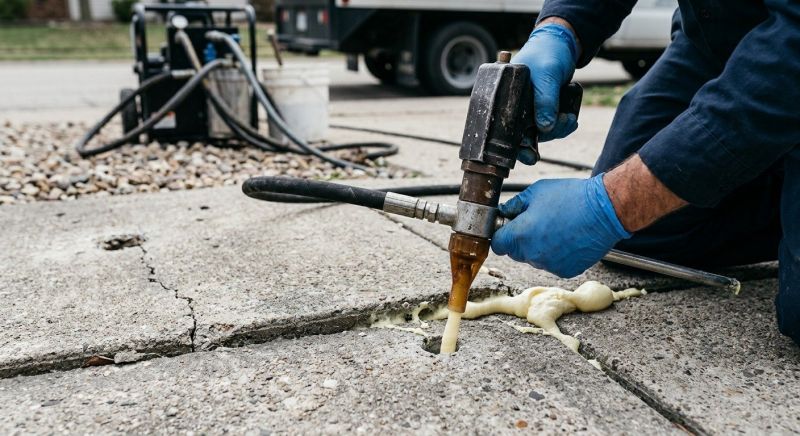 Foam Jacking in West Des Moines, IA
