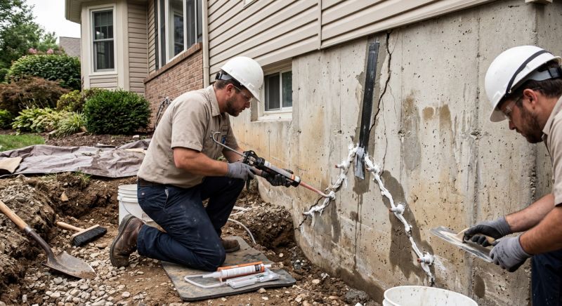 Foundation Cracks Repair in Tampa, FL