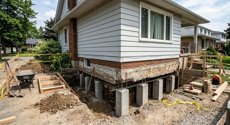 House Underpinning in Columbus, OH