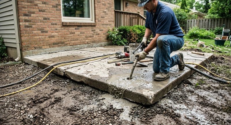 Patio Leveling in Miami Dade County, FL