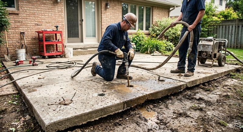 Patio Leveling in Miami Dade County, FL