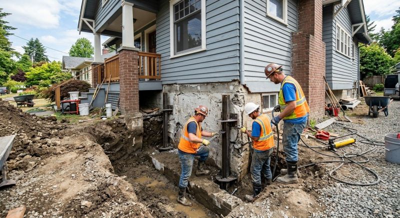 Sinking Foundation Repair in Sarasota, FL
