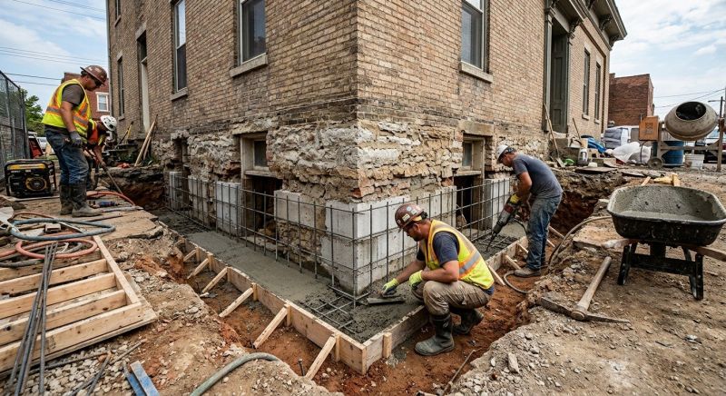 Structural Underpinning in Sarasota, FL
